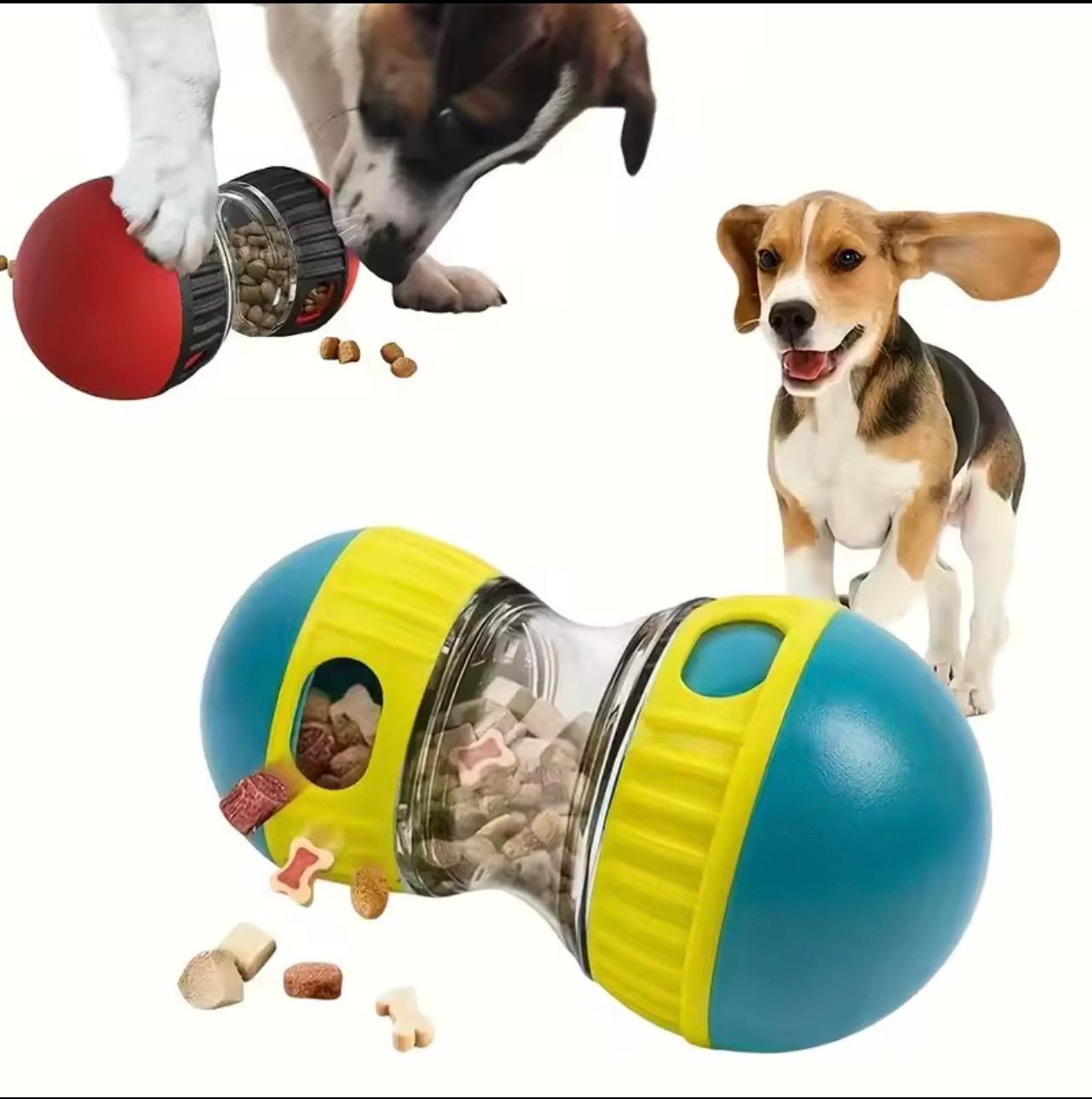 Interactive Dog Treat Dispenser Toy – Slow Feeder Puzzle Ball for Dogs
