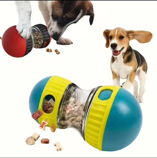 Interactive Dog Treat Dispenser Toy – Slow Feeder Puzzle Ball for Dogs