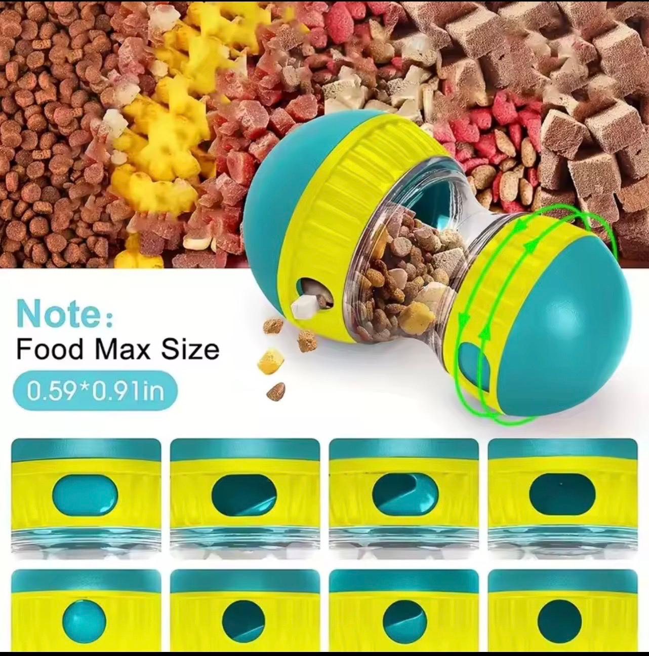 Interactive Dog Treat Dispenser Toy – Slow Feeder Puzzle Ball for Dogs