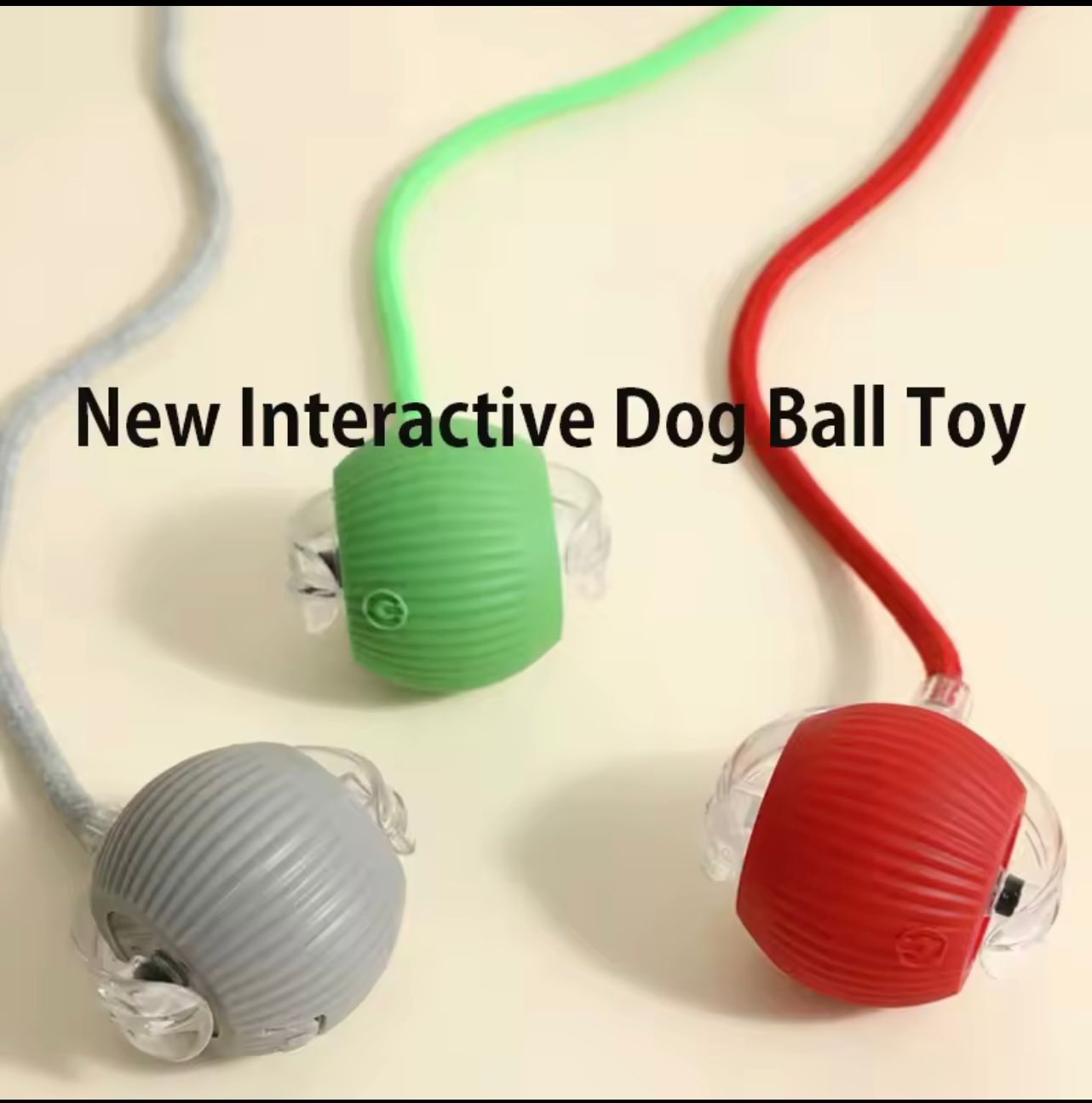 Automatic Smart Rolling Dog Ball Toy – Rechargeable Interactive Puppy Exercise Toy