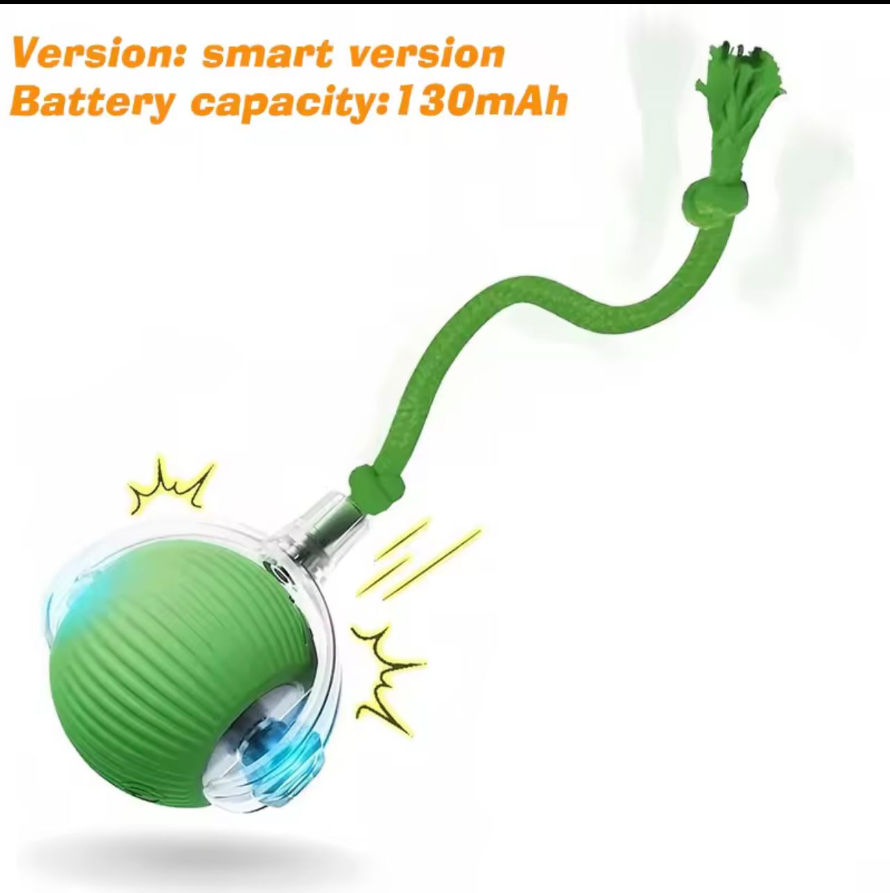 Automatic Smart Rolling Dog Ball Toy – Rechargeable Interactive Puppy Exercise Toy